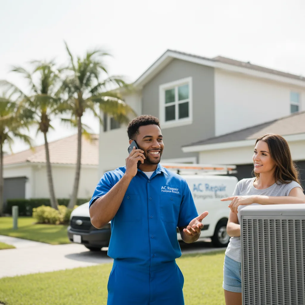 AC Repair Pompano Beach customer support in Fort Myers